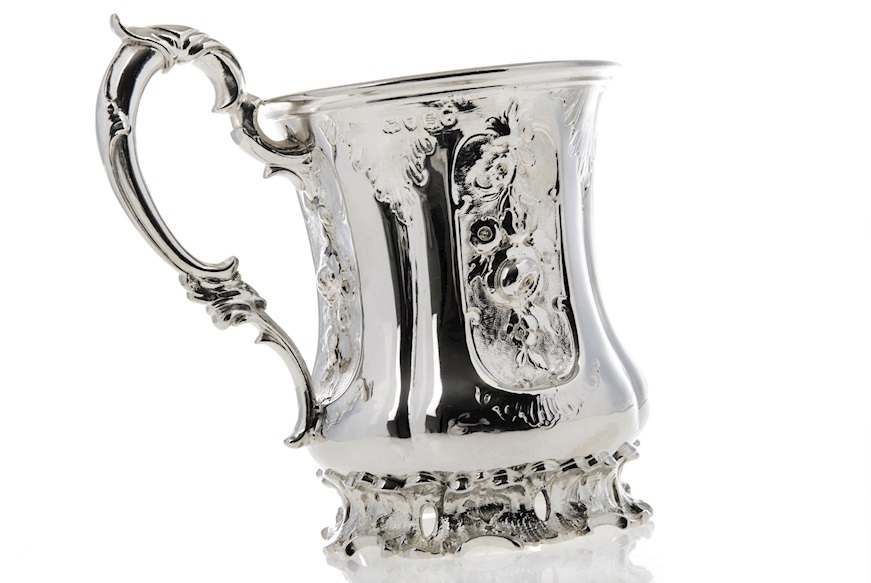 Mug silver 180 grammi London (GB) 1853-1854 Selezione Zanolli