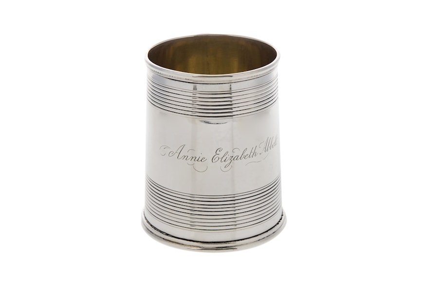 Mug argento 137 grammi Londra (GB) 1891-1892 Selezione Zanolli