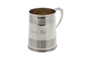 Mug argento Londra (GB) 1891-1892