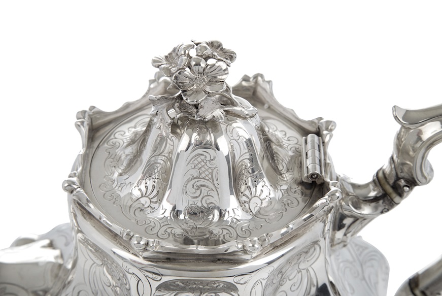 Teapot silver Edimburgh (GB) 1849-1850 Selezione Zanolli