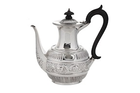 Teiera argento 490 grammi Londra (GB) 1897-1898 Selezione Zanolli