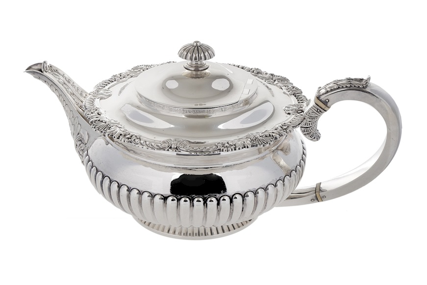 Teapot silver Sheffield (GB) 1903-1904 Selezione Zanolli