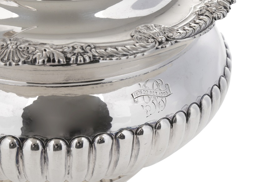 Teapot silver Sheffield (GB) 1903-1904 Selezione Zanolli