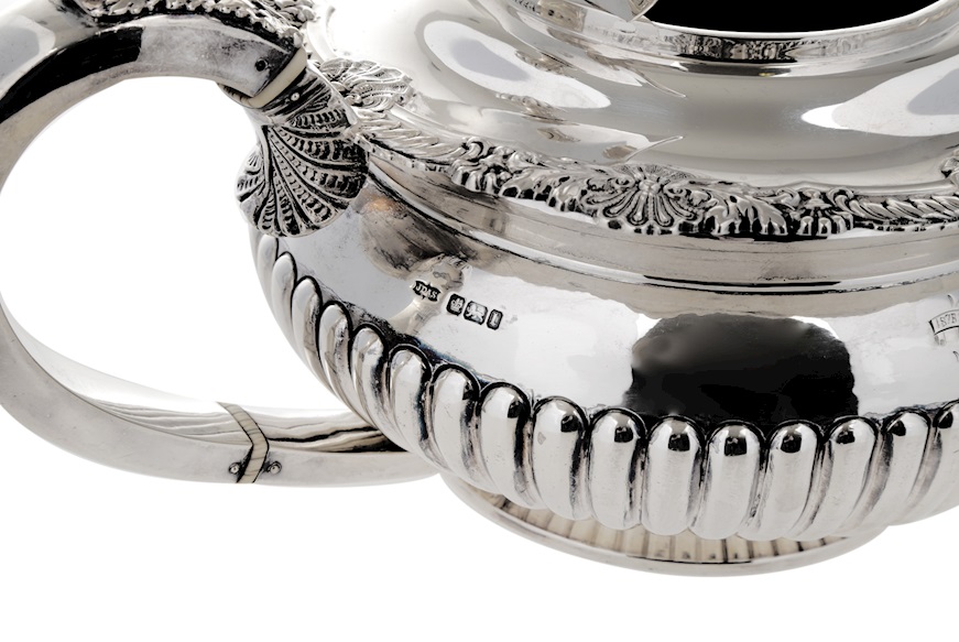 Teapot silver Sheffield (GB) 1903-1904 Selezione Zanolli
