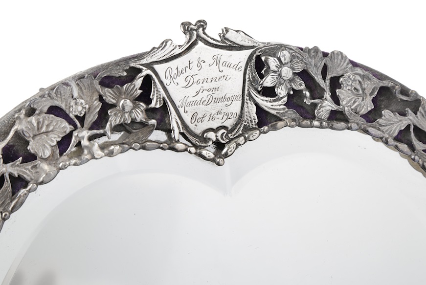Mirror silver London (GB) 1888-1889 Selezione Zanolli