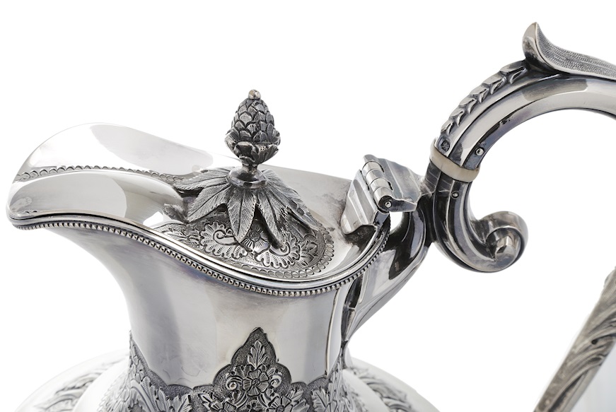 Servizio da caffè argento 2281 grammi Sheffield (GB) 1899-1900 Selezione Zanolli
