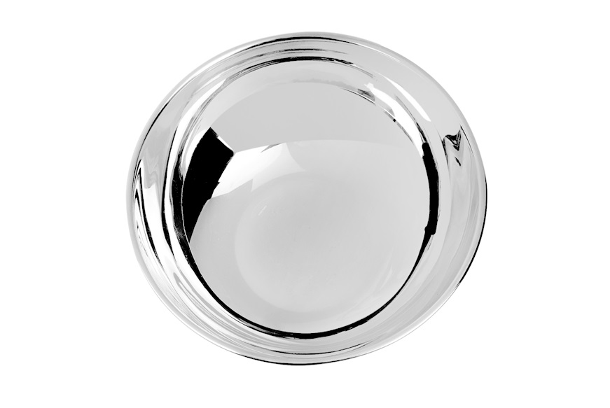 Round bowl silver plated Selezione Zanolli