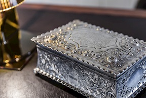 Box silver 599 grammi London (GB) 1887-1888 Selezione Zanolli
