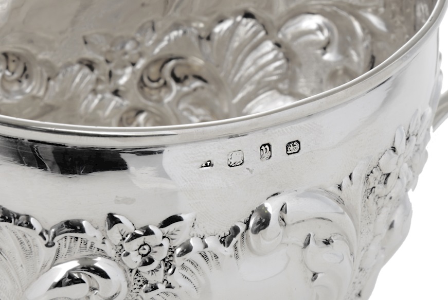 Tea set silver 446 grammi Birmingham (GB) 1898-1899 Selezione Zanolli
