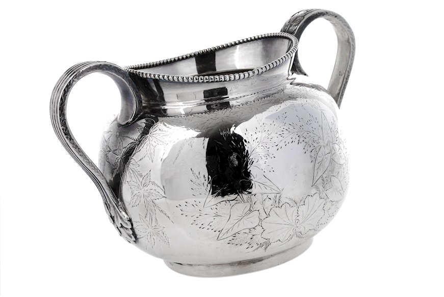 Sugar bowl and milkpot Great Britain 1865-1900 Selezione Zanolli