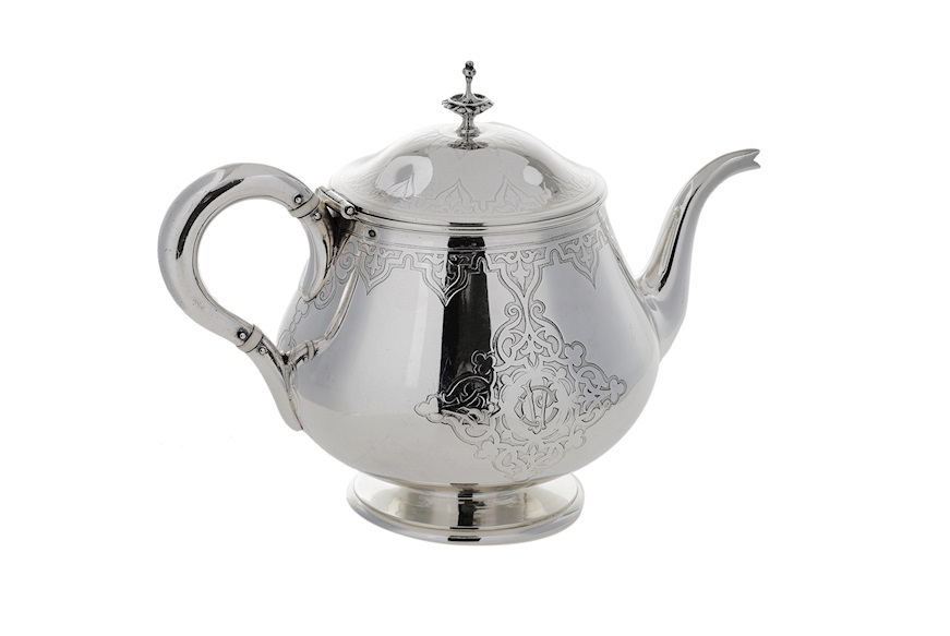 Teapot silver France XIX century Selezione Zanolli