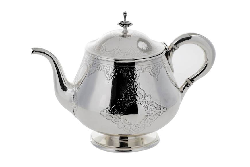 Teapot silver France XIX century Selezione Zanolli