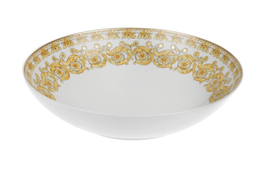 Soup plate Medusa Rhapsody porcelain Versace