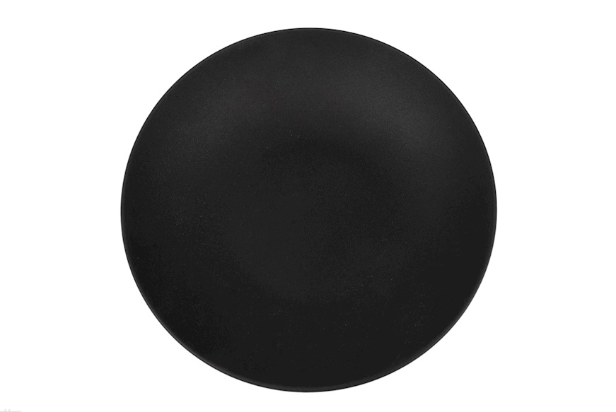 Piatto fondo Manufacture Rock porcellana nero Villeroy & Boch