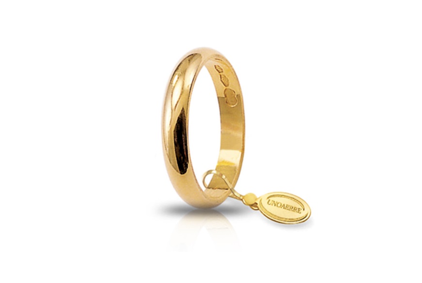 Wedding ring Classica gold 750‰ yellow gold Unoaerre