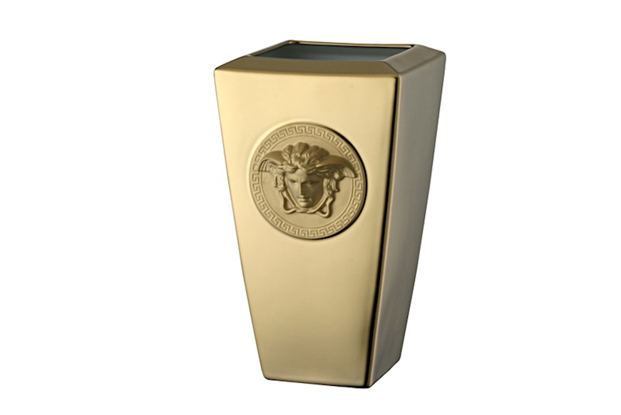 Vase Medusa Gold porcelain Versace