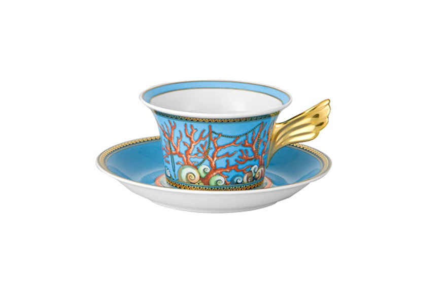 Tea cup Les Tresors de la mer porcelain Versace