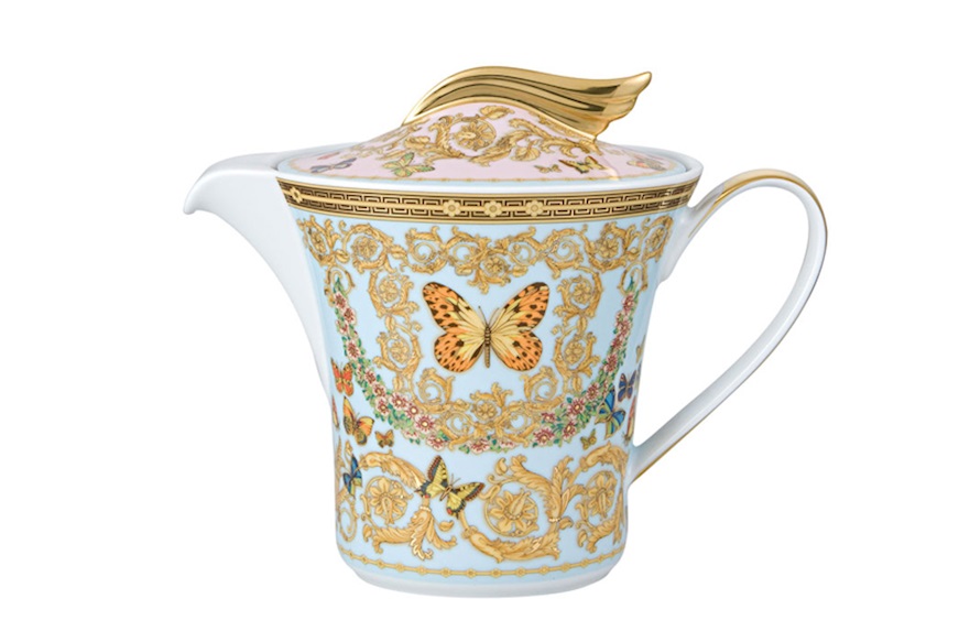 Teapot Le Jardin porcelain Versace