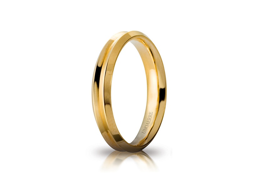 Wedding ring Corona gold 750‰ Unoaerre