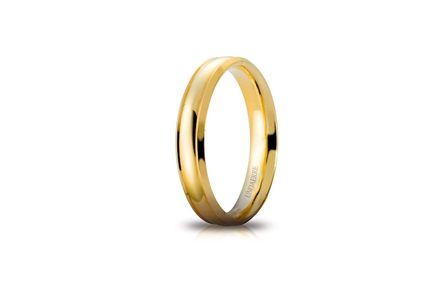 Wedding ring Orion gold 750‰ Unoaerre