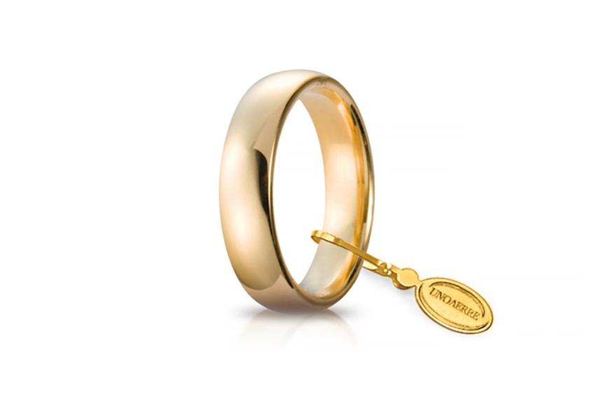 Wedding ring Comoda gold 750‰ Unoaerre