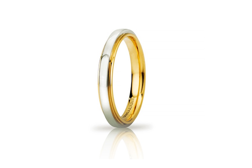 Wedding ring Cassiopea gold 750‰ Unoaerre