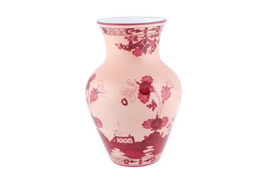 Ming Vase Oriente Italiano Vermigl porcelain Richard Ginori