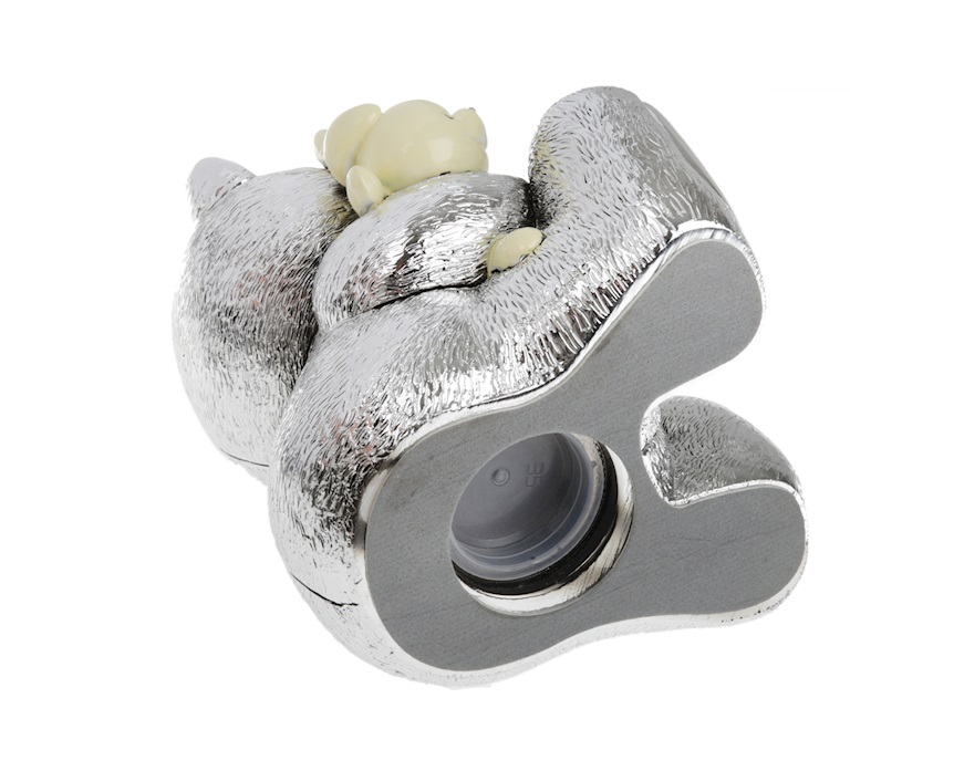 Salvadanaio orsetto Forever Friends con coniglietto Selezione Zanolli