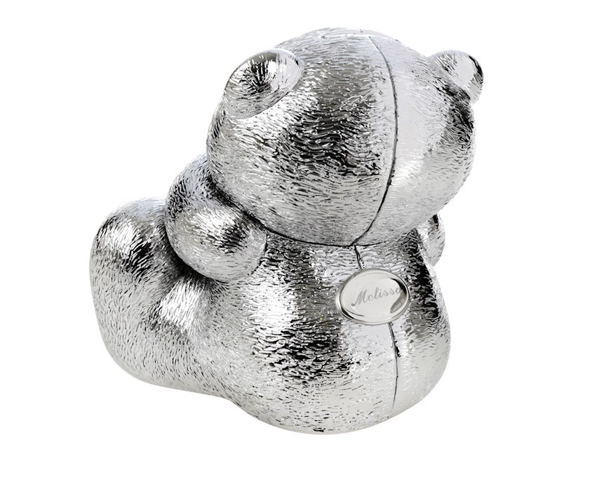 Salvadanaio orsetto Forever Friends con coniglietto Selezione Zanolli