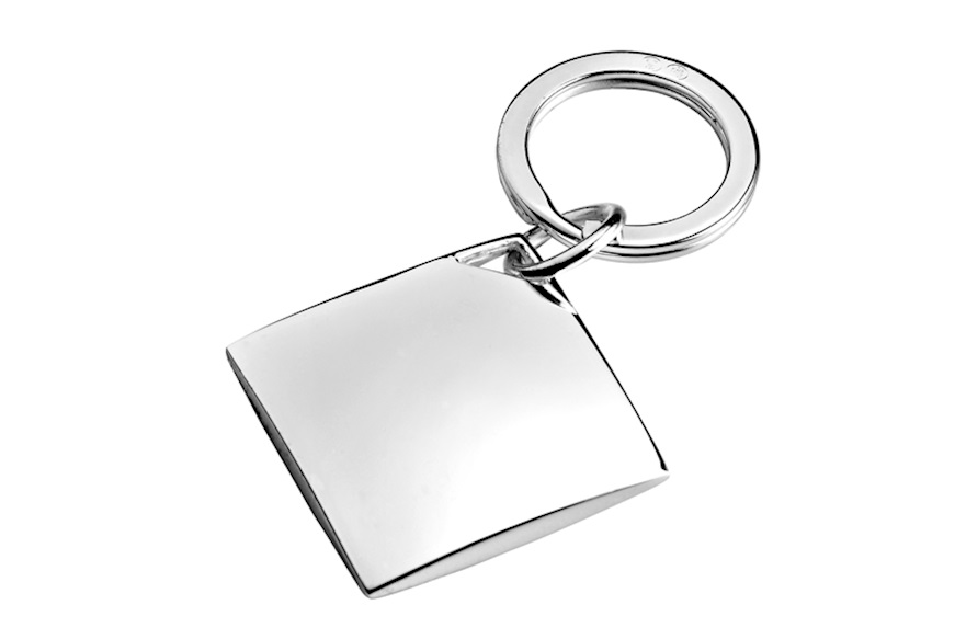 Keychain Diamond Silver silver plated Selezione Zanolli