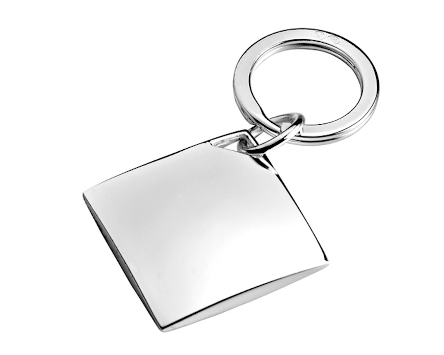 Portachiavi Diamond silver plated Selezione Zanolli