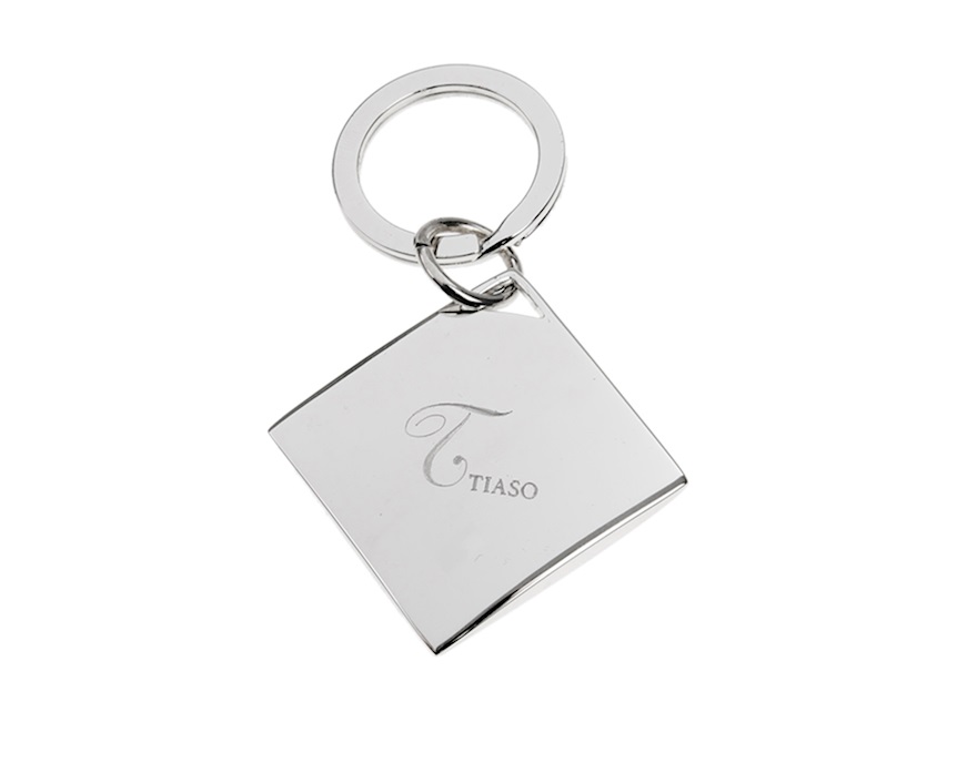 Portachiavi Diamond silver plated Selezione Zanolli