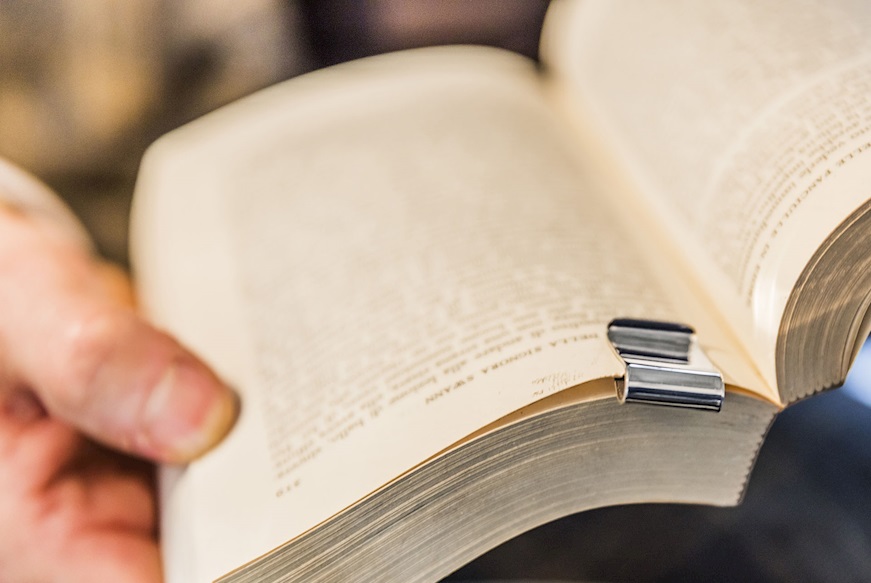 Paper knife and bookmark silver Selezione Zanolli