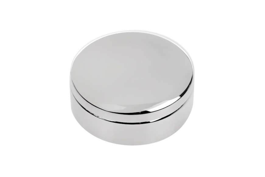 Round pill box silver Selezione Zanolli