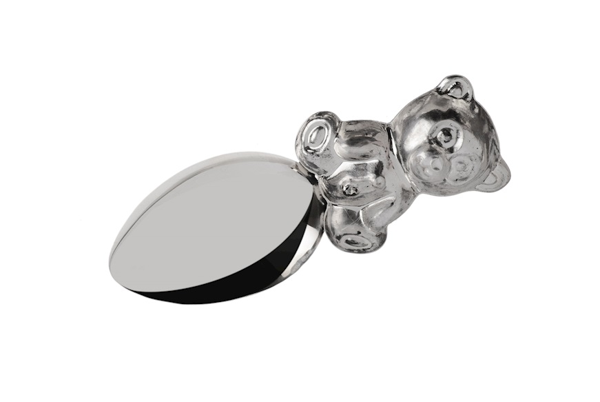 Spoon Teddy Bear silver Selezione Zanolli