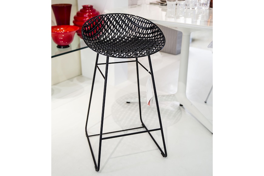 Stool Smatrik black Kartell