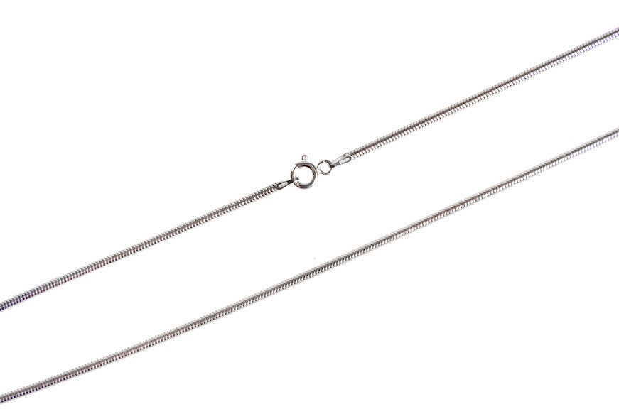 Catenina argento a coda di topo Selezione Zanolli