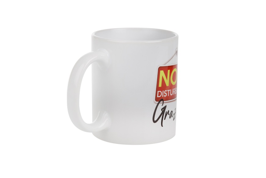 Mug Non disturbare grazie Selezione Zanolli