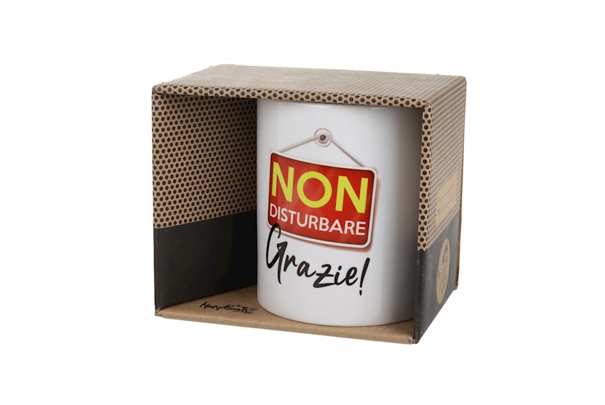 Mug Non disturbare grazie Selezione Zanolli