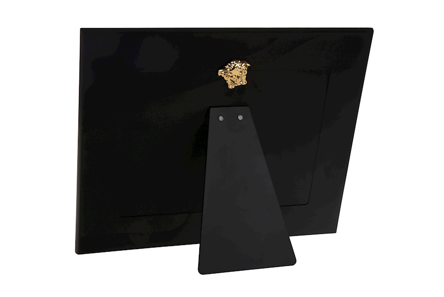 Picture frame Frames bilaminated Silver black Versace