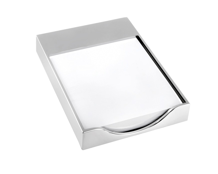 Porta biglietti silver plated Selezione Zanolli