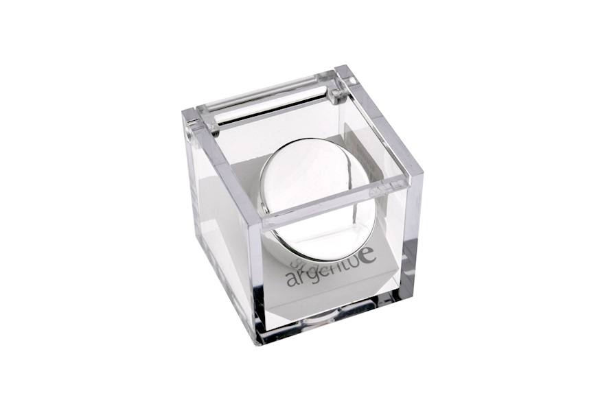 Bottle stopper trilaminated Silver with box Selezione Zanolli