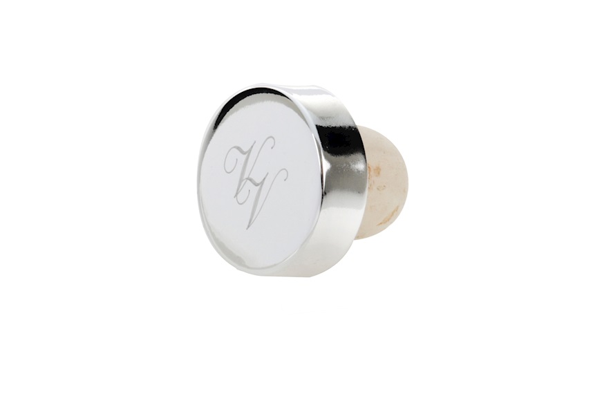 Bottle stopper trilaminated Silver with box Selezione Zanolli