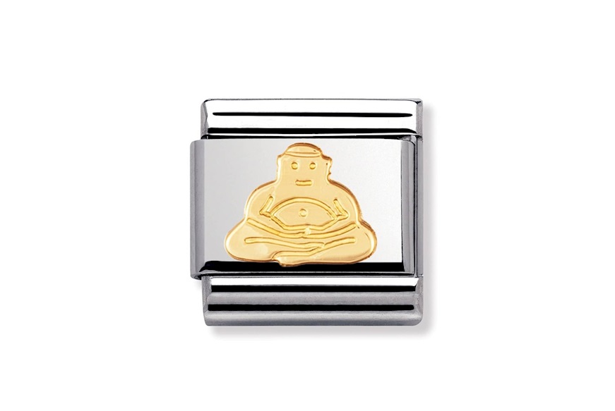 Buddha Composable acciaio e oro Nomination