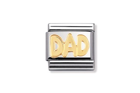 Dad Composable acciaio e oro