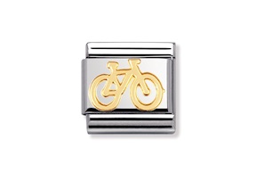 Bicicletta Composable acciaio e oro