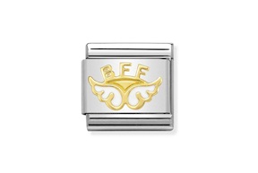 Angel of Friendship Composable steel gold and enamel Nomination