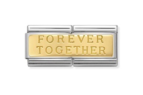 Forever Together Composable acciaio e oro Nomination