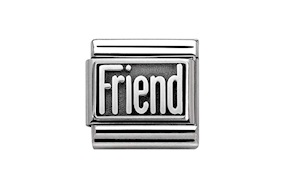Friend Composable acciaio e argento