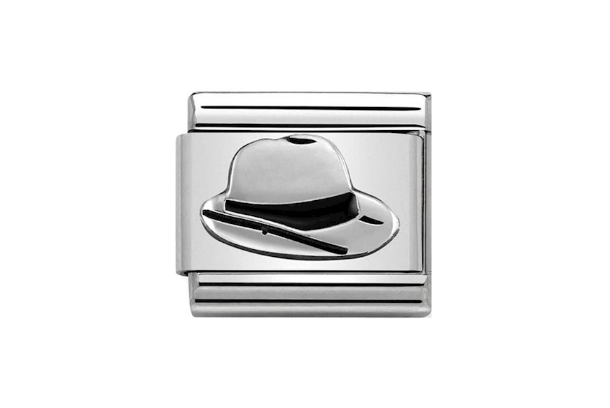 Panama Hat Composable steel silver and enamel Nomination